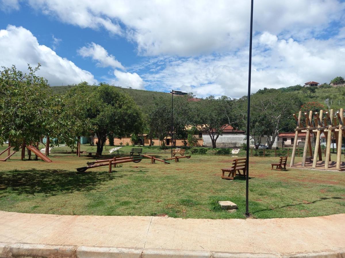 Chales Encantos De Cunha Azul Luaran gambar